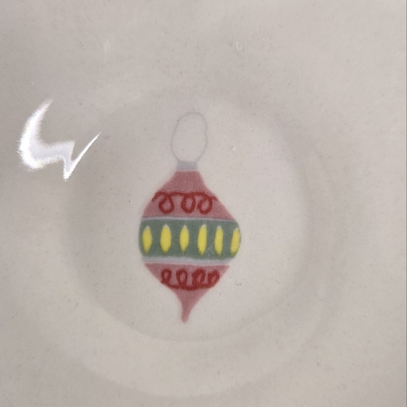 Anthropologie Danielle Kroll Treat Bowls Making Spirits Bright Fa La La Joy/Love - Picture 7 of 7